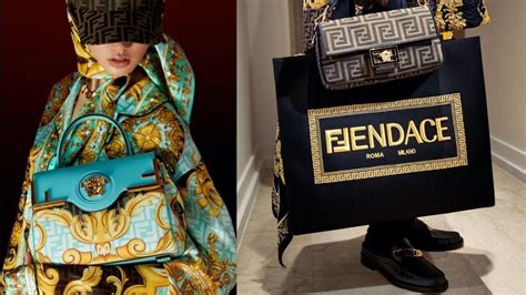 fendi collab versace|Versace and Fendi adv.